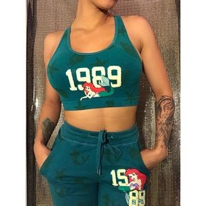 1989 Disney’s Little Mermaid Jogger Set